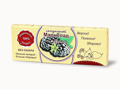  Мармелад натуральный "Ежевика" 140г в Ангарске